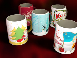 ChristmasMug Xmas Modello 3D