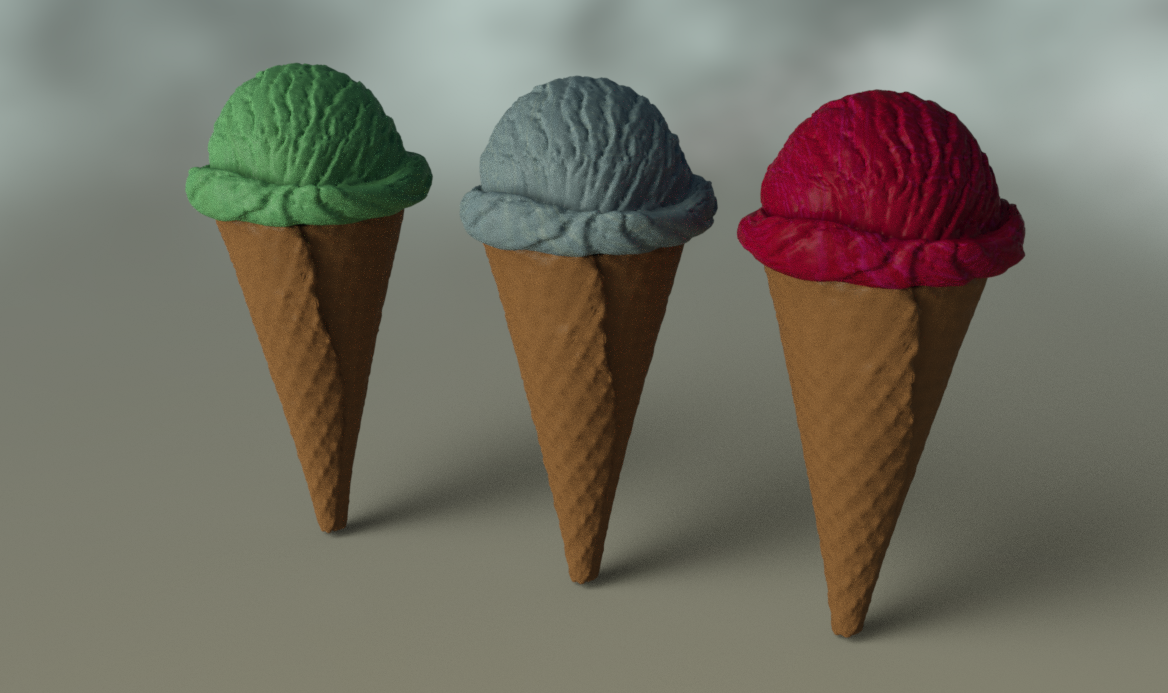 Ice Cream Balls | 3D model