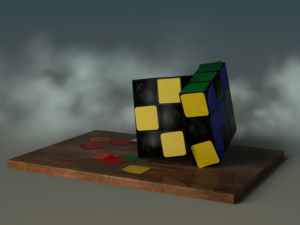 Rubiks rube 3D मॉडल