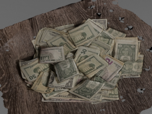 Cash 3Dモデル