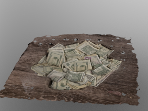 Cash Modelo 3D