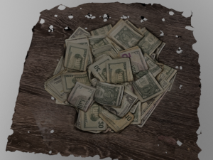 Cash Modelo 3D