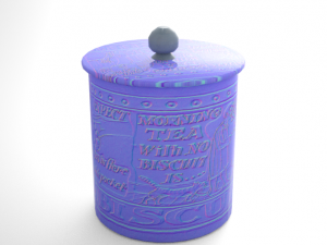 Biscuit Pote Model 3D