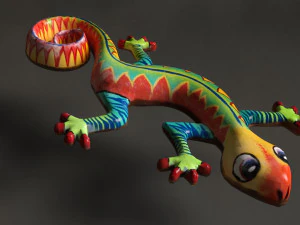 Geko nature 3D Model