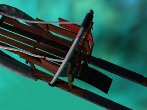 Dog sled 3D 모델