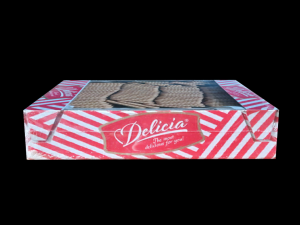 Box of sugar biscuits 3D Model