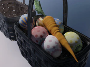 EASTER ACCESSORIES 3D Model
