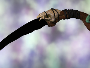 Mystical dagger 3D Model