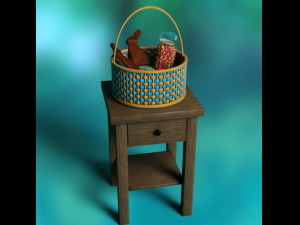 Happy Easter 3D Model