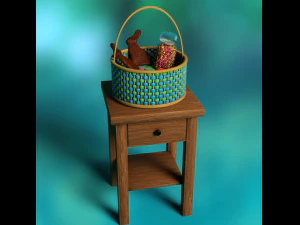 Happy Easter 3D Model