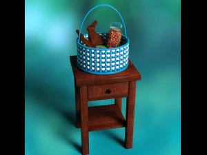 Happy Easter 3D Model