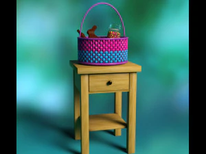 Happy Easter 3D Model