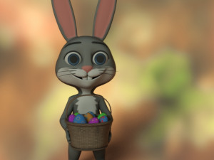 Easter Bunny Modèle 3D