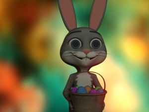 Easter Bunny Modèle 3D