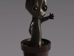 Beb&ecirc; Groot Modelo 3D