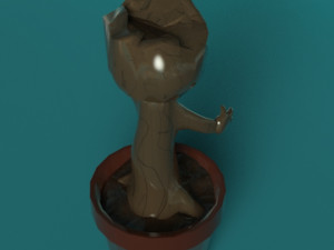 Baby Groot 3D-Modell