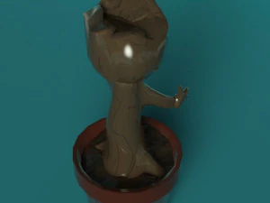 Baby Groot 3D Model