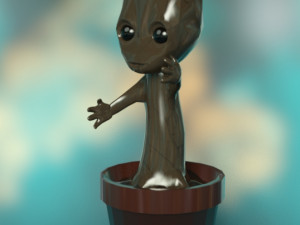 Baby Groot 3D-Modell