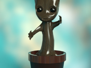 Baby Groot 3D-Modell