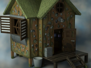 Witch House Modelo 3D