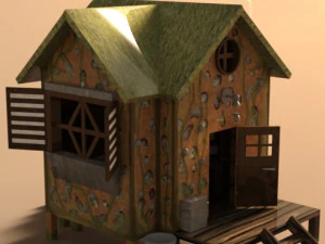 Heksenhuis 3D Model
