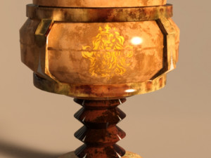 Old goblet Modèle 3D