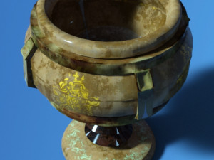Old goblet Modèle 3D