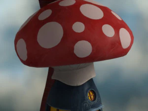 Mushroom house 3D Model