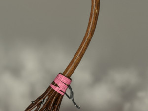 Transylvanian barb witch broom Model 3D