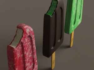 Stick ice cream 3D 모델