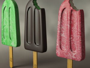 Stick ice cream 3D 모델