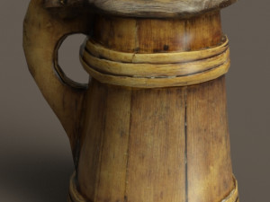 Tankard mug 3D Model