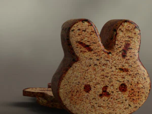 Bunny bread 3D Model