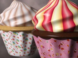 Muffins 3D Model