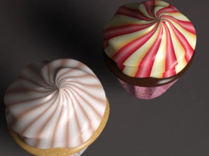 Muffins 3D Model