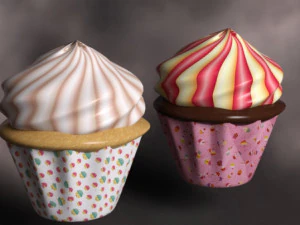 Muffins 3D Model