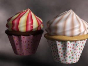 Muffins 3D Model