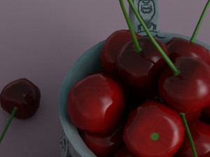Cherry Nature 3D Model