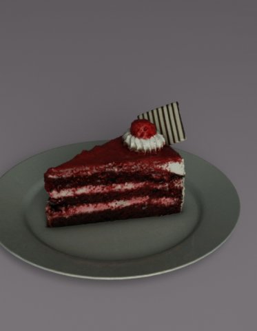 Red velvet Modelo 3D .c4d .max .obj .3ds .fbx .stl .blend 