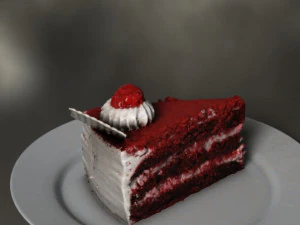 Red velvet 3D Model