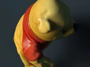Pooh bear cartoon 3D Model