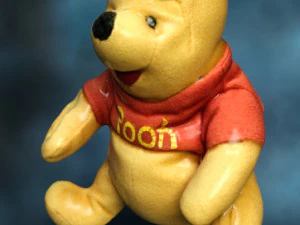 Pooh bear cartoon 3D Model
