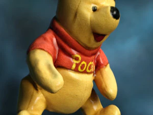Pooh bear cartoon 3D Model