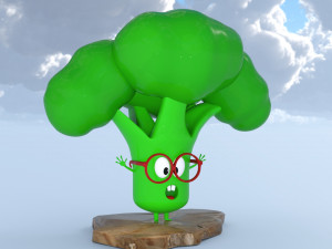 Vegetables Broccoli 3D मॉडल