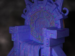 Throne Aztec 3D Модель
