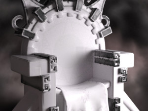Throne Aztec 3D Модель