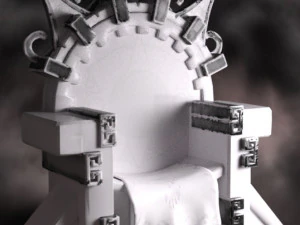 Trono azteco Modello 3D