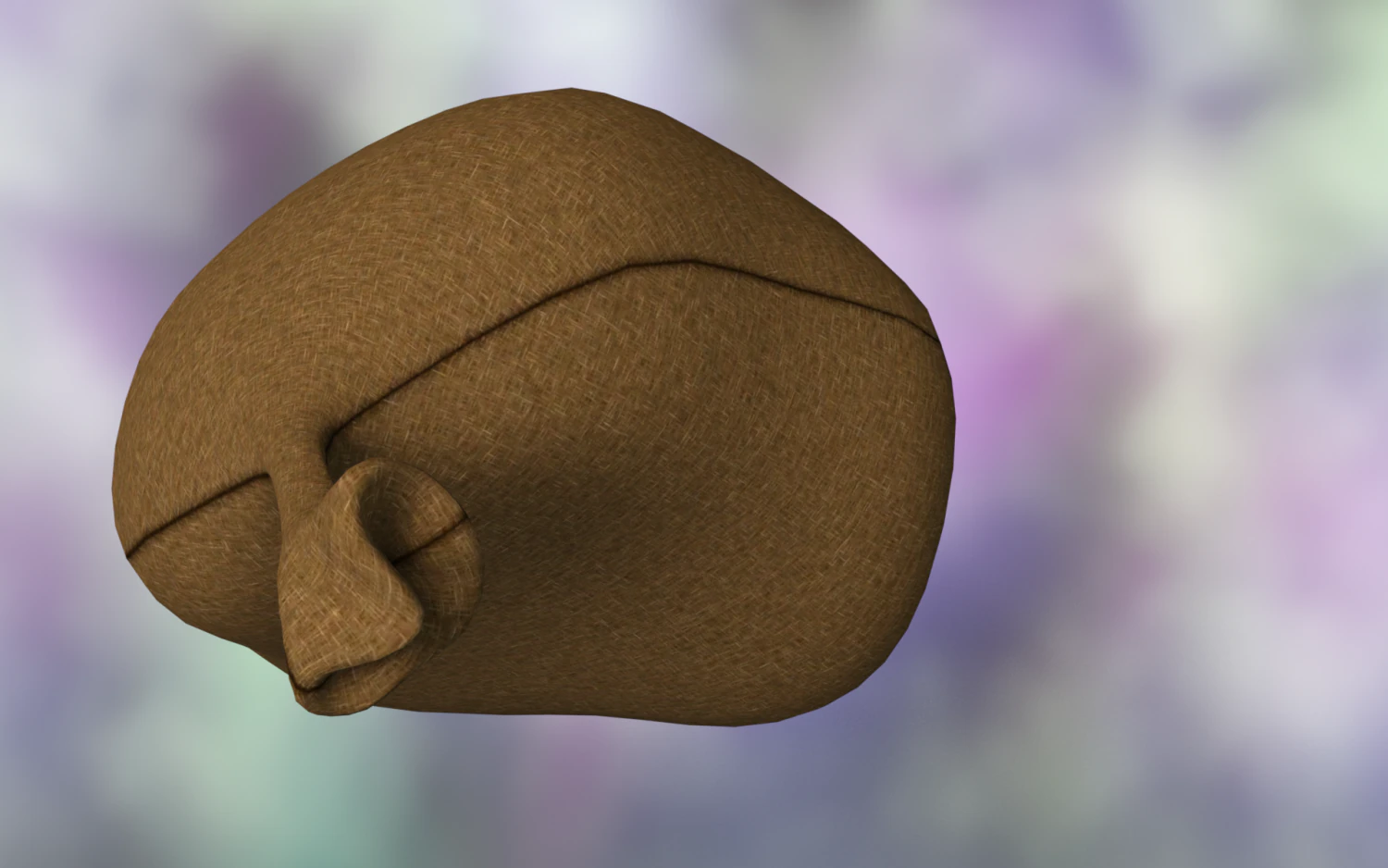 Santa Sack 3D Model .c4d .max .obj .3ds .fbx .stl .blend