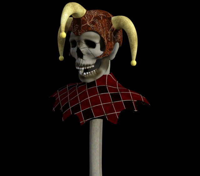 Skullstick 3D Модель .c4d .max .obj .3ds .fbx .stl .blend