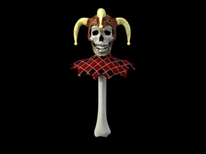 Skullstick 3D Model